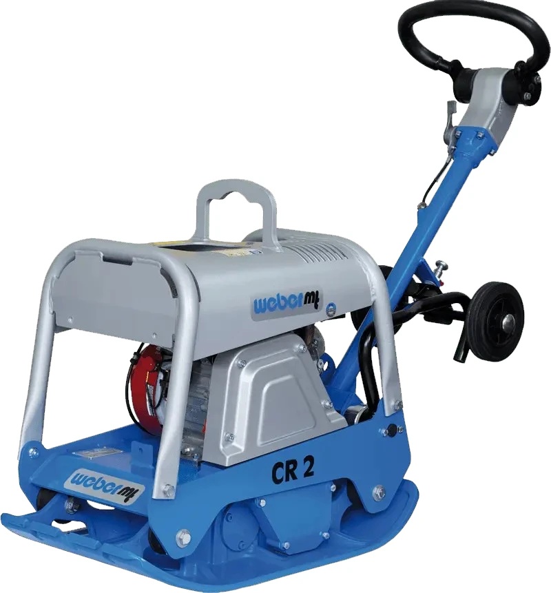 Ogólny widok stabilnej zagęszczarki Weber CR 2 55 HD 150 kg